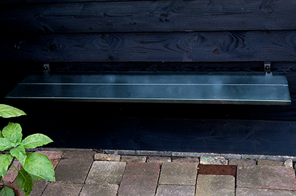 Groene gevelbank Cover afbeelding